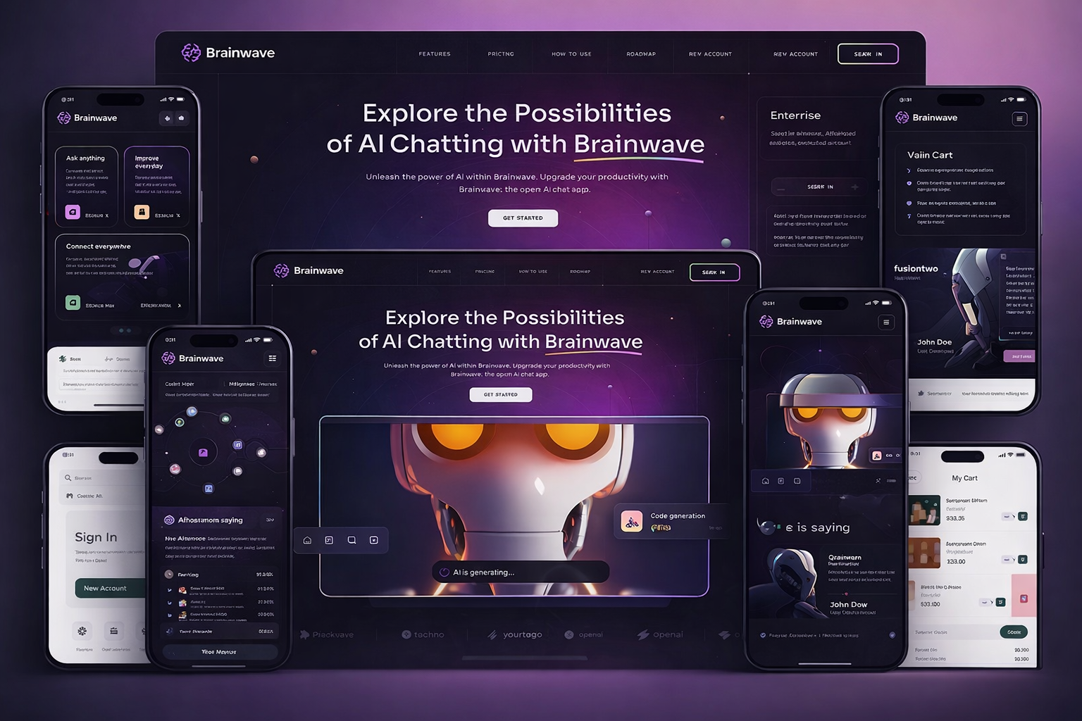 AI-Powered Business Website Solution